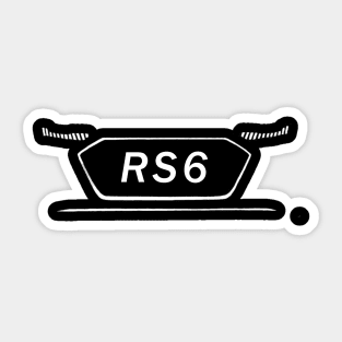 Rs6 Sticker